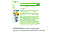 Desktop Screenshot of findashop.de