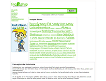 Tablet Screenshot of findashop.de